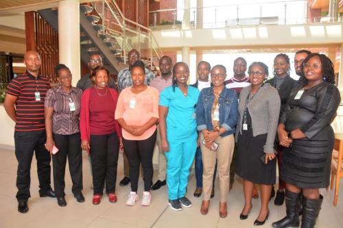 Consultation workshop with health workers in Nairobi